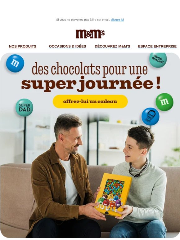 Illuminez la journée de votre papa !