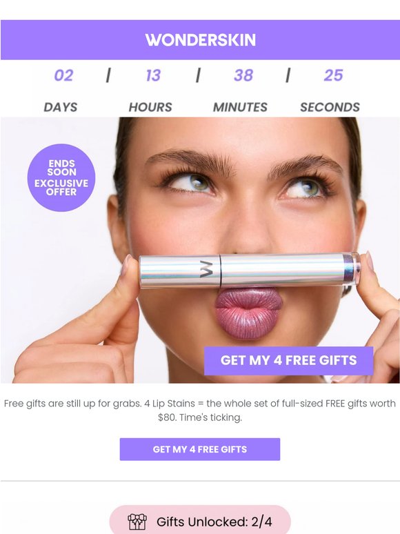Unlock your offer