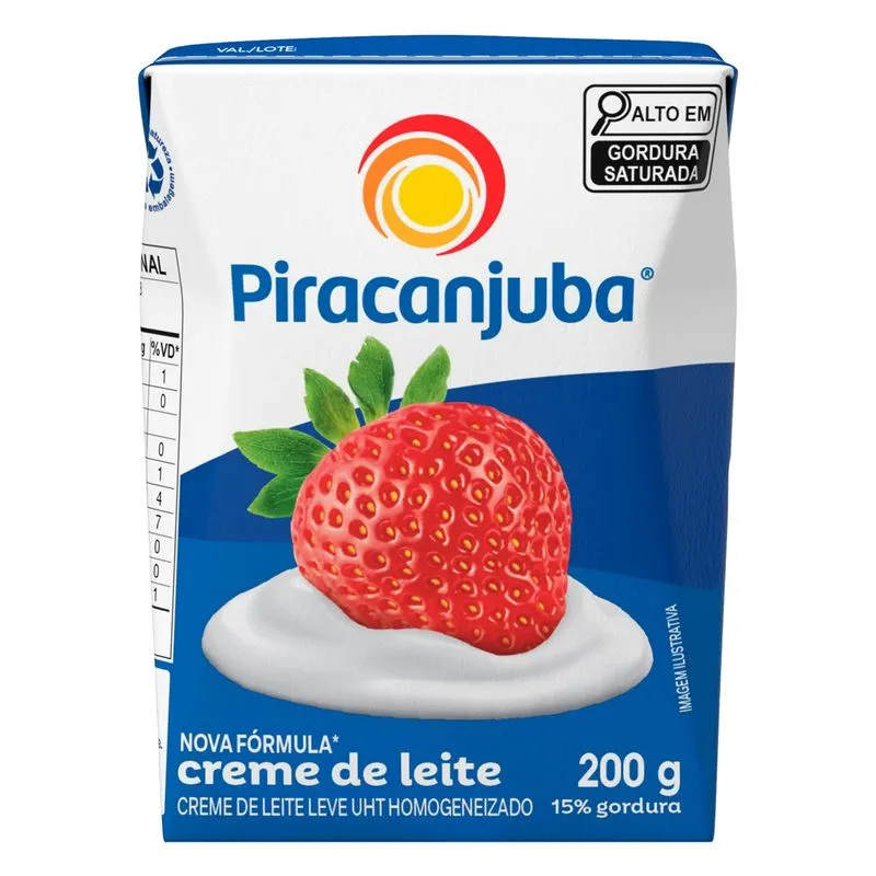 Creme de Leite PIRACANJUBA 200g