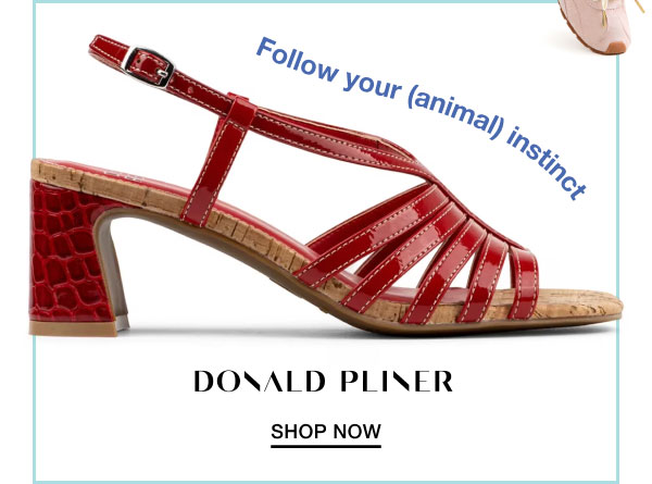 Follow your (animal) instinct | DONALD PLINER | SHOP NOW