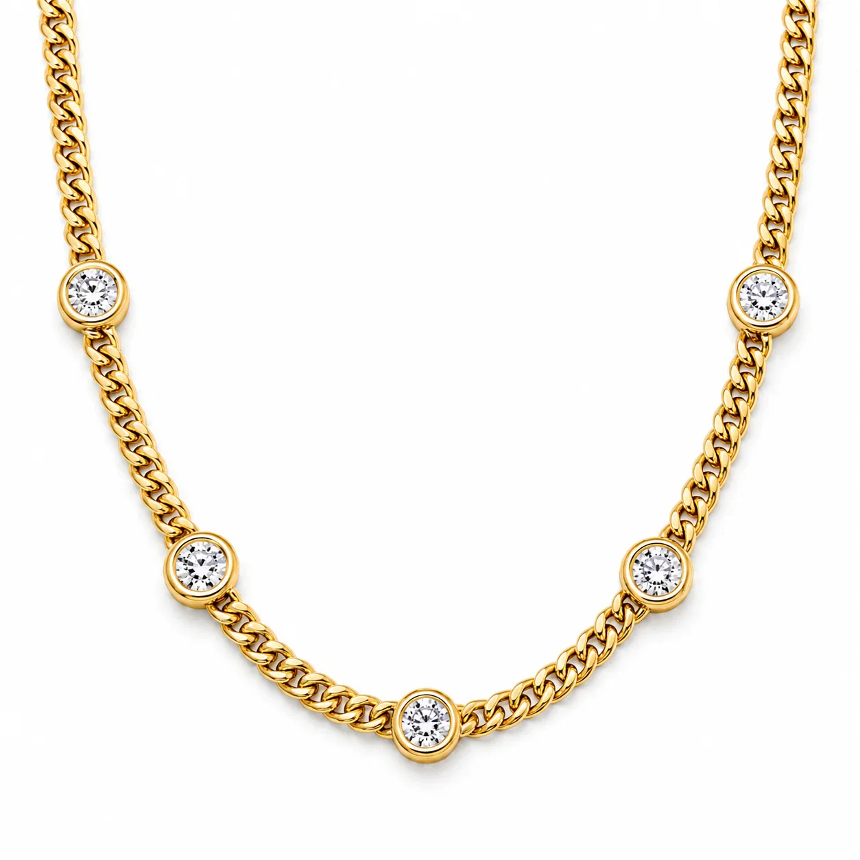 Image of Ellery Bezel Chain Necklace