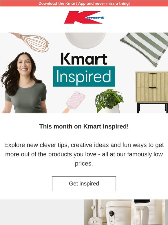 New tips & ideas - Kmart Inspired 🎉