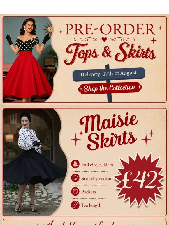 Cute Tops, Swishy Skirts & Bold Prints 😍