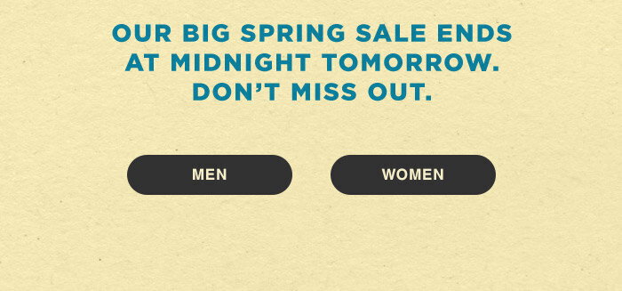 Sale Ends