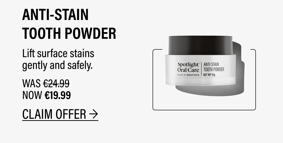 ANTI-STAIN TOOTH POWDER