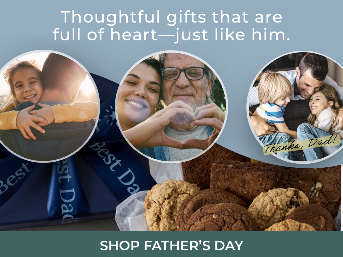 Thoughtful gifts that are full of heart- just like him.