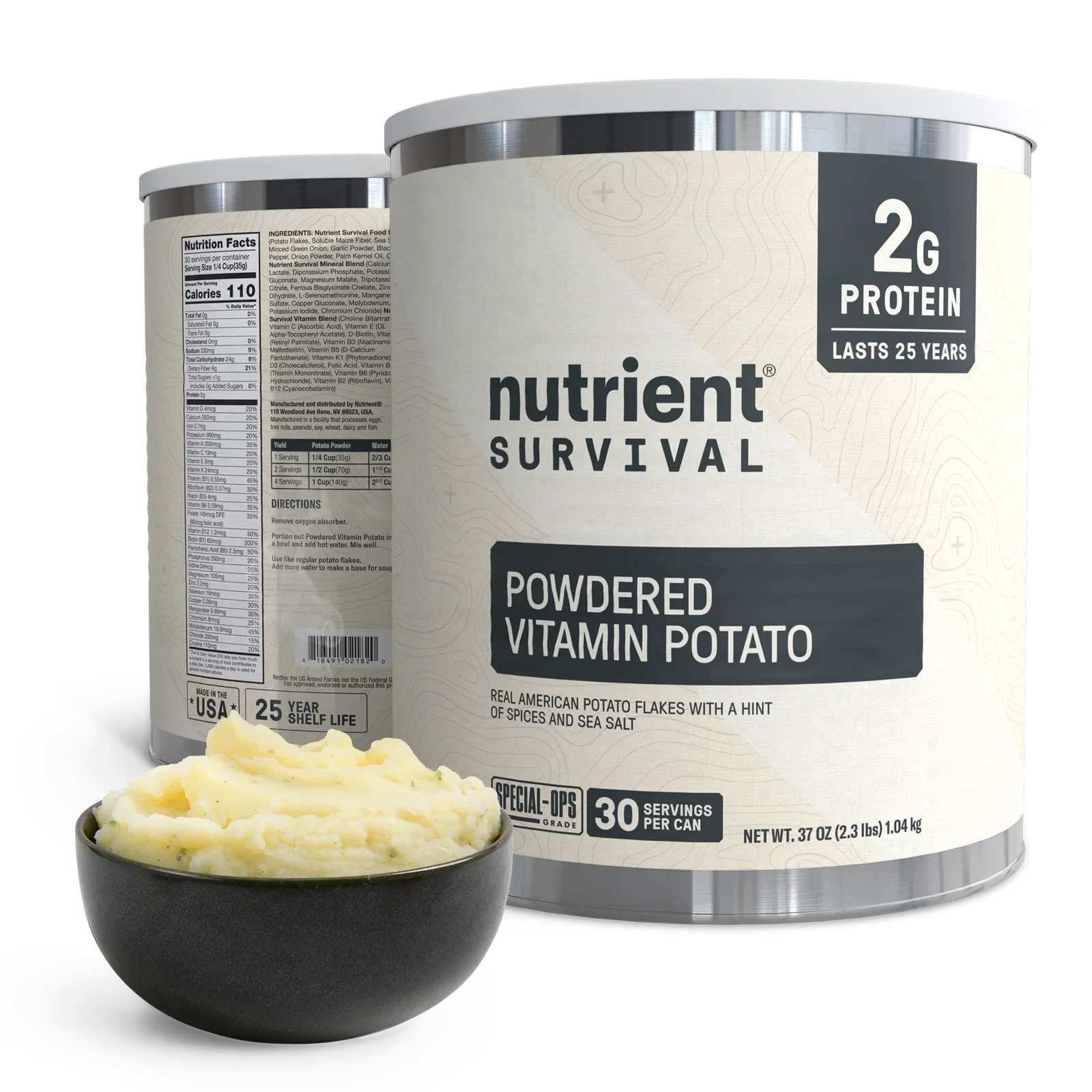 Image of Instant Vitamin Potato #10 Can