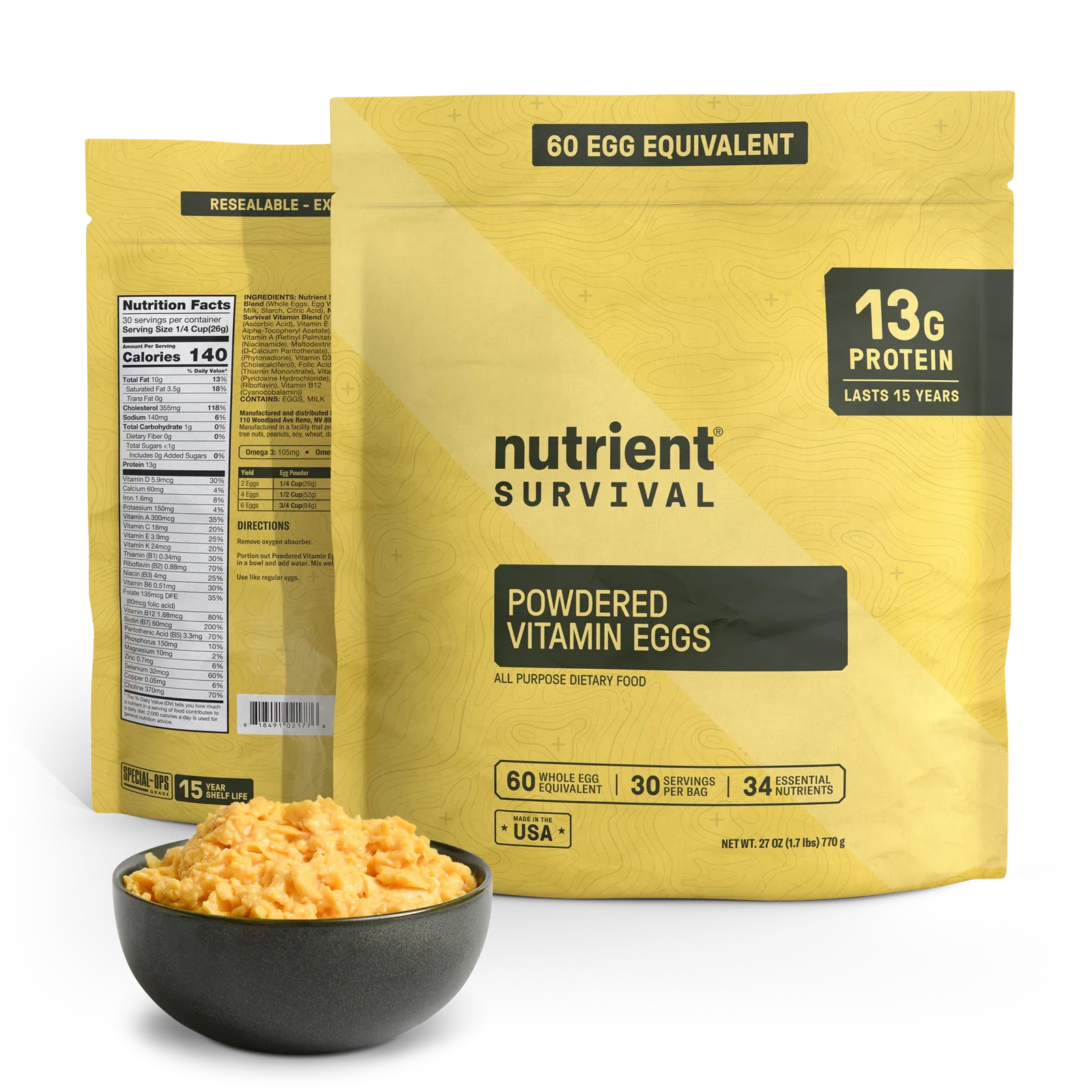 Image of Powdered Vitamin Eggs Pantry Pack