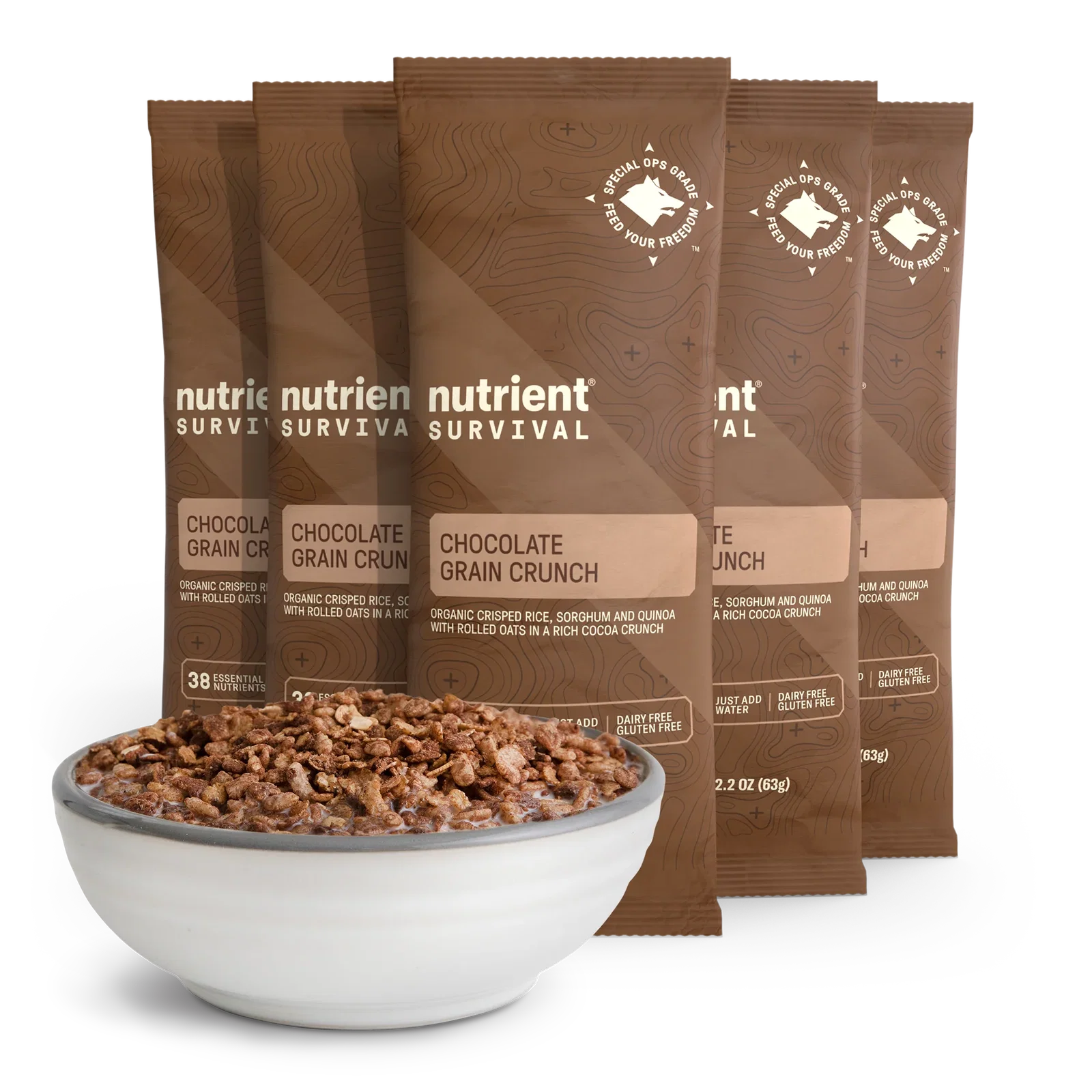 Image of Protein Cereal - Chocolate Singles 5-Pack