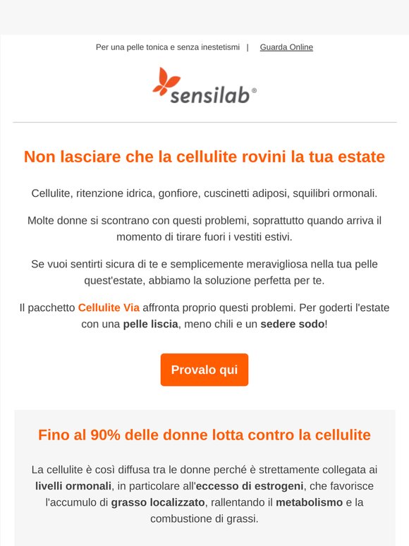 Riduci la cellulite: scopri il nostro segreto!