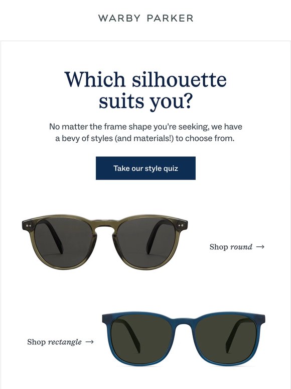 Find your frame shape