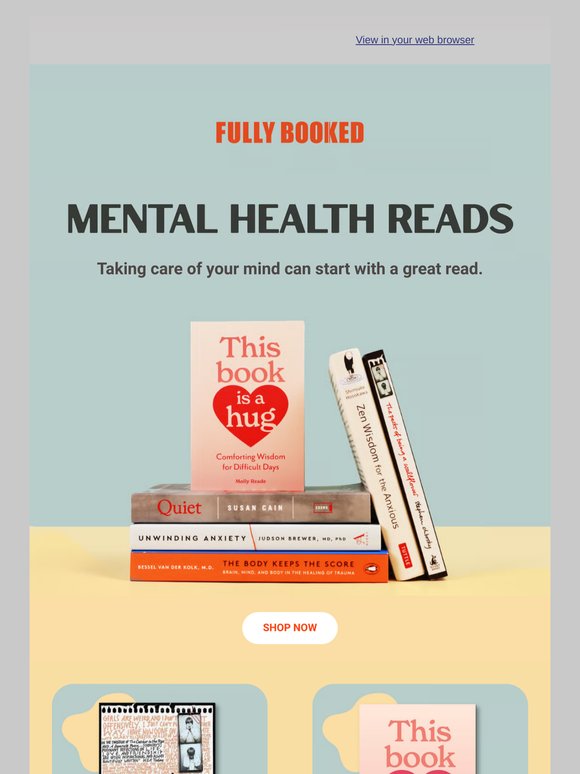 Take a Pause. Pick Up a Great Read.