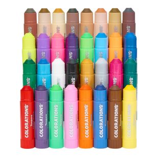 Image of Colorations® Colors Like Me® Tempera Paint Sticks- Set of 32
