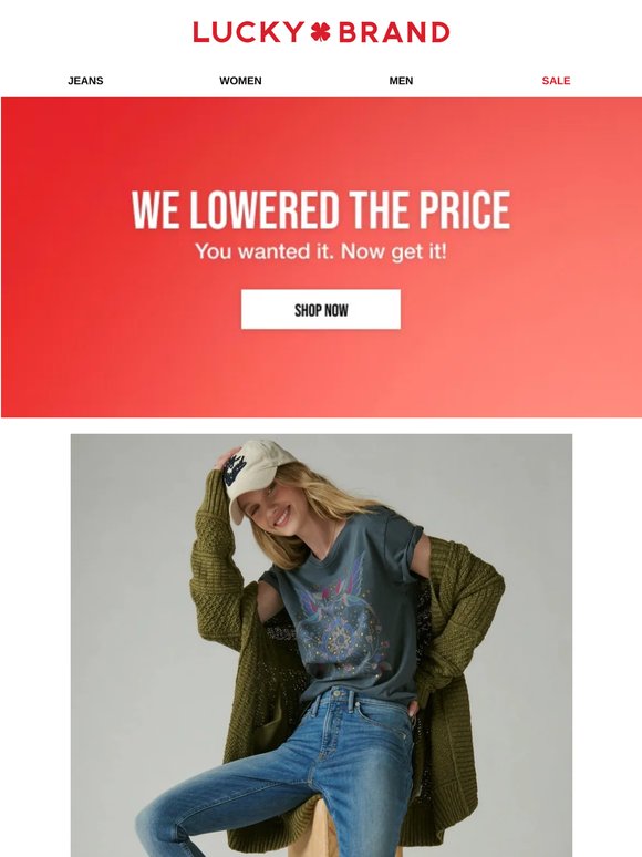 YES! The  High Rise Bridgette Skinny is on sale