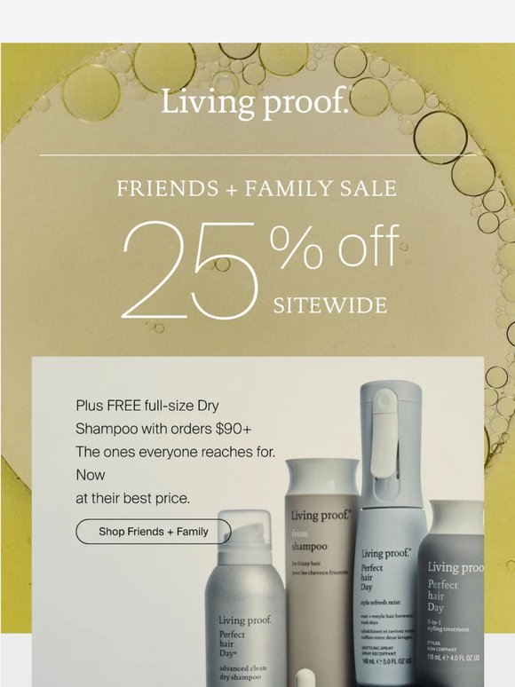 25% off our bestsellers.*