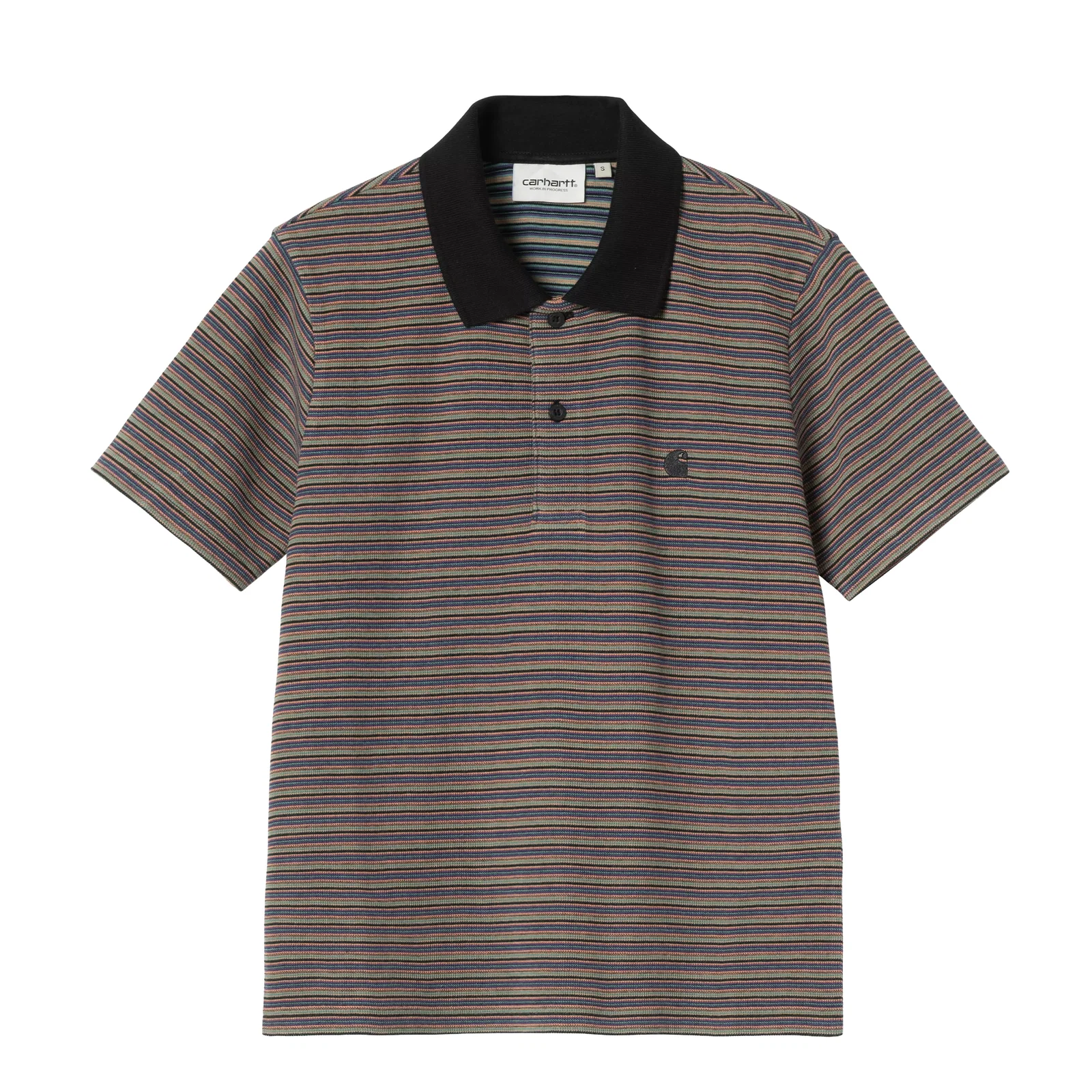 Image of Carhartt WIP Womens S/S Dion Polo Dion Stripe Lily