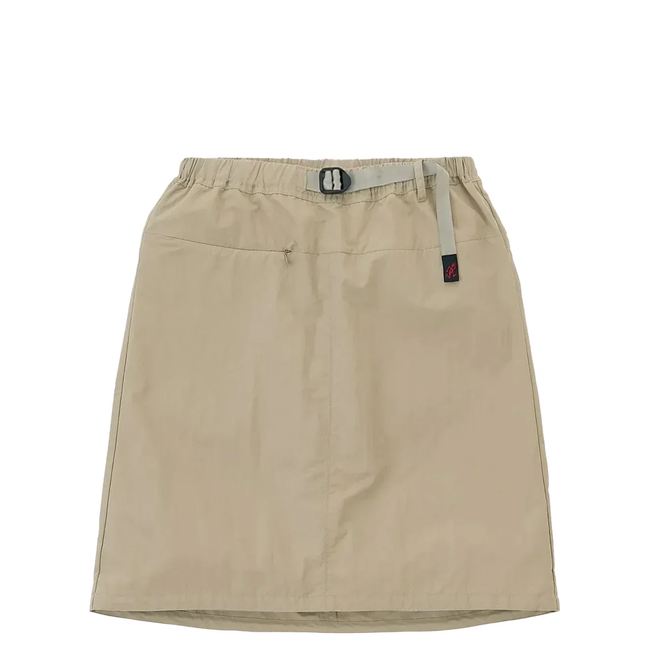 Image of Gramicci Womens Nylon Packable Midi Skirt Milk Tea