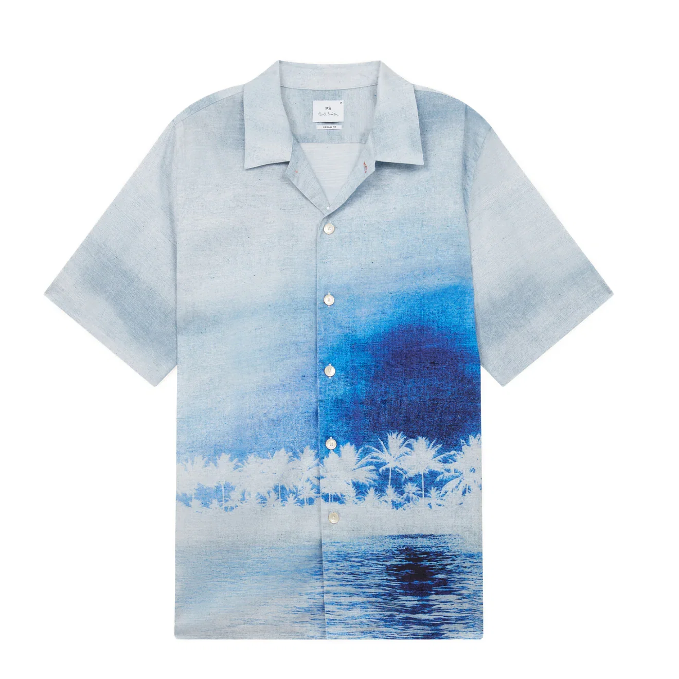 Image of Paul Smith Casual Fit Shirt Navy
