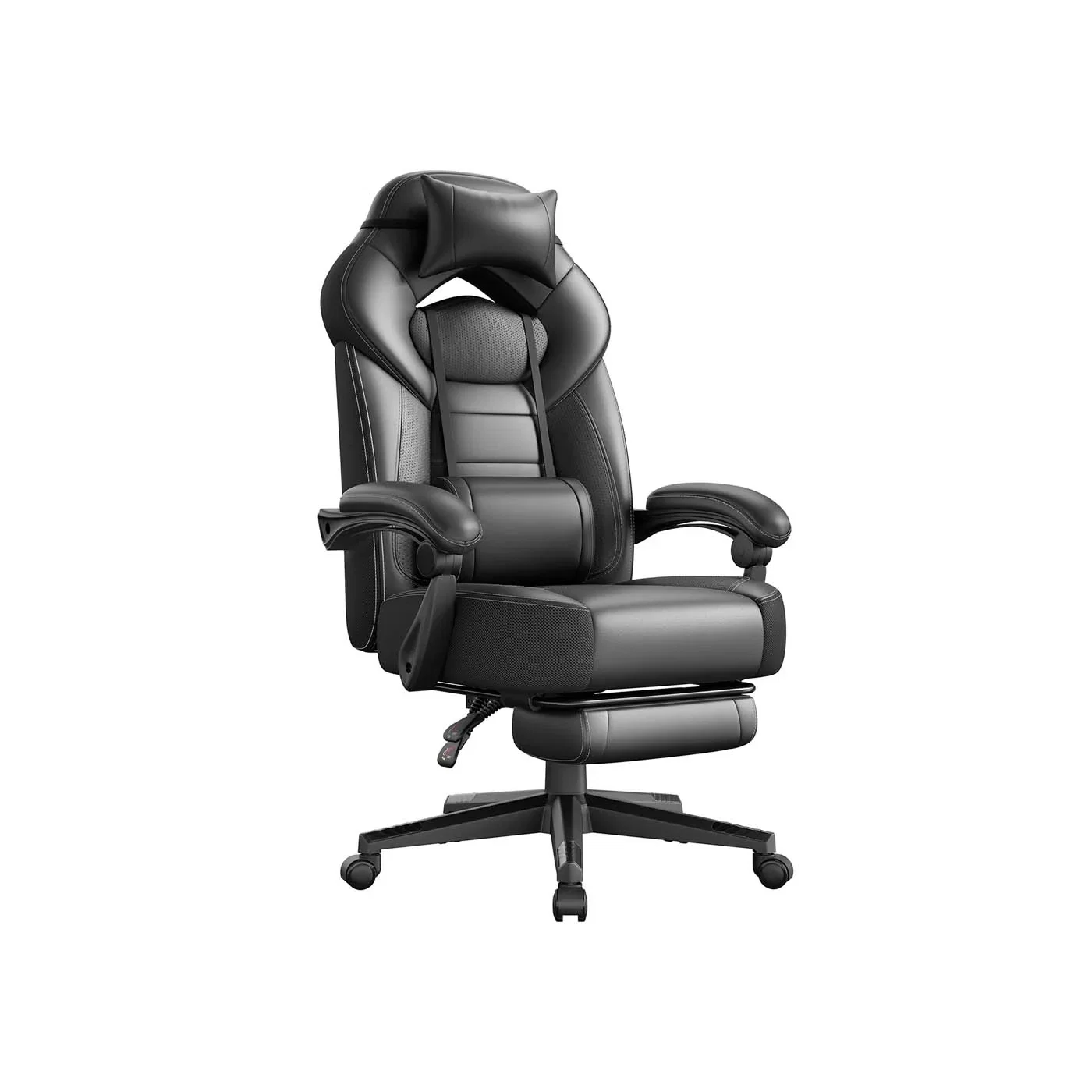 Image of Ergonomischer Bürostuhl mit Fußstütze