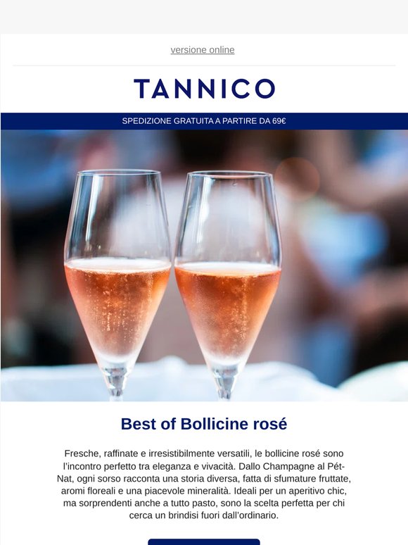 Bollicine rosé 🦩 l'estate con il brio giusto