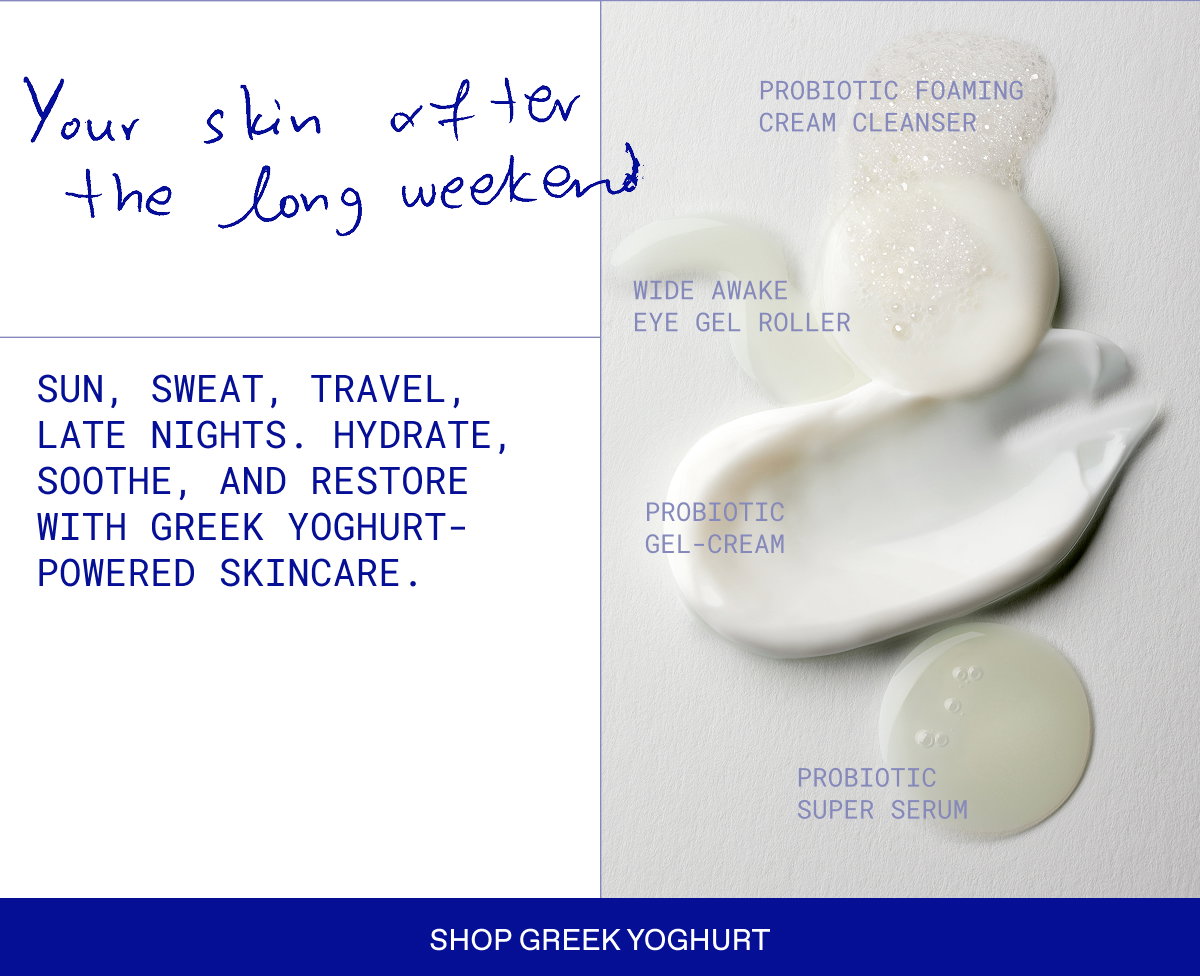 Your skin after the long weekend
