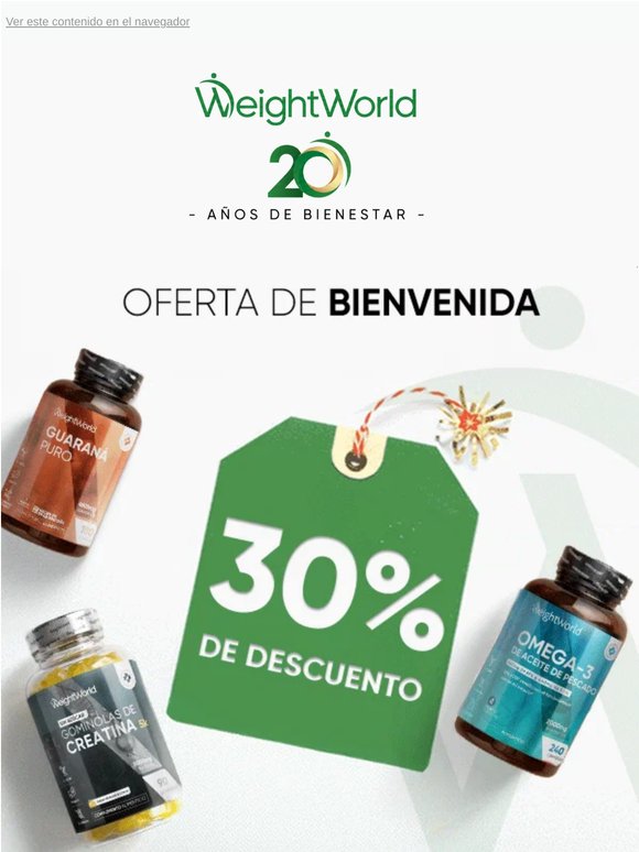 Lo dijimos y lo cumplimos: 30 % DTO solo para ti