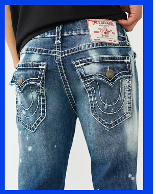 SHOP RICKY SUPER T FLAP STRAIGHT JEAN 34"