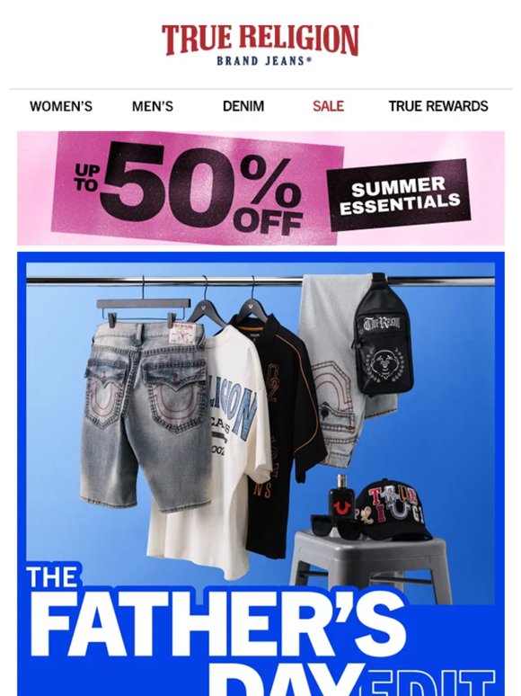 NOW OPEN: The Father’s Day Shop 🧢💙