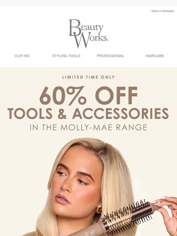 60% off the Molly-Mae range ✨