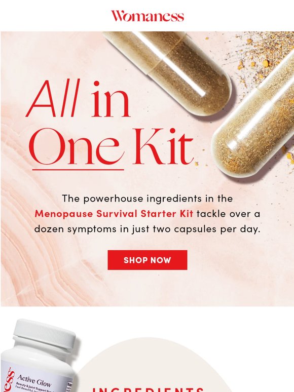 Seven ingredients, one kit