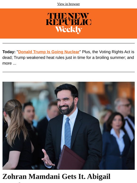 Donald Trump Is Going Nuclear