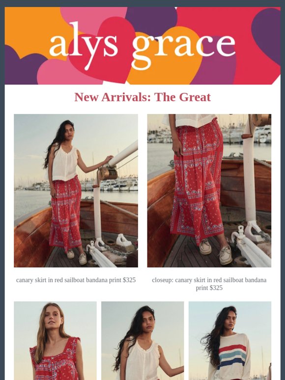 Just In: The Great, Xirena, Apiece Apart, Mother, Frame, ASKKNY, One Grey Day & Michael Stars!