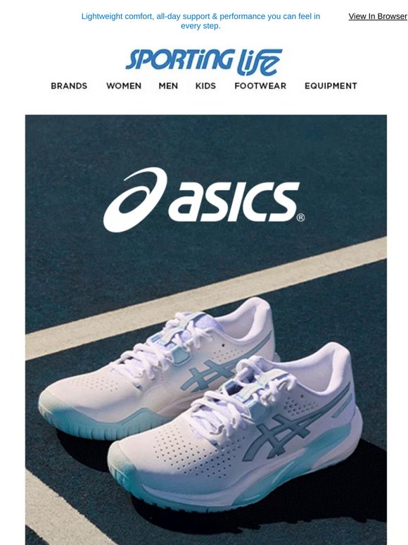 Asics: Designed for every Surface