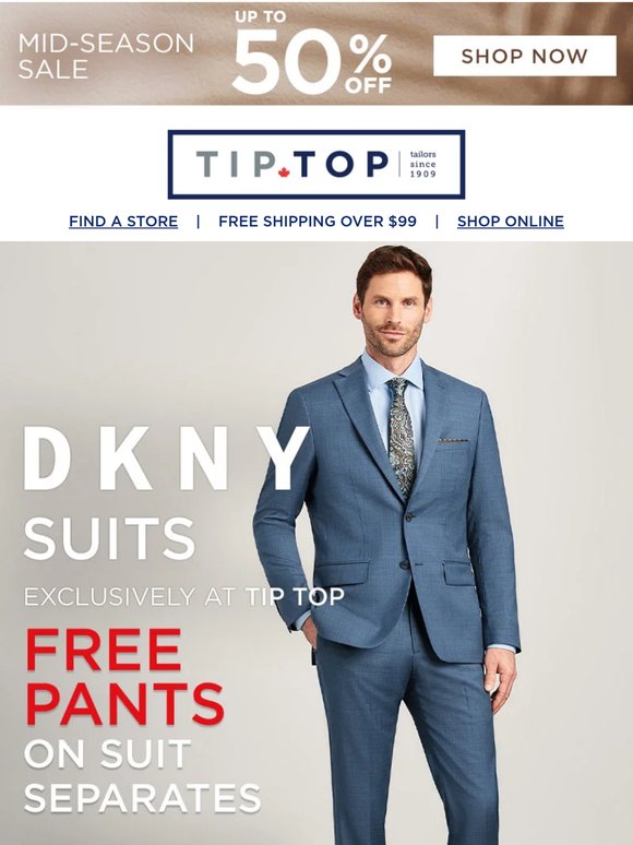 The Latest in DKNY Suits is Here!