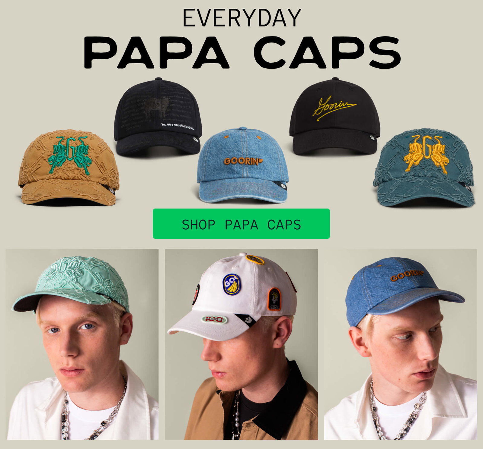 Papa Caps