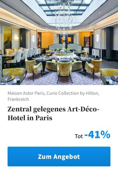 Zentral gelegenes Art-Déco-Hotel in Paris
