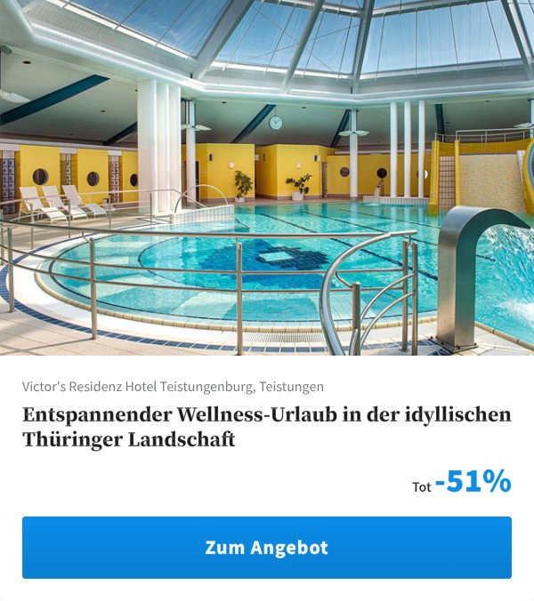 Entspannender Wellness-Urlaub in der idyllischen Thüringer Landschaft