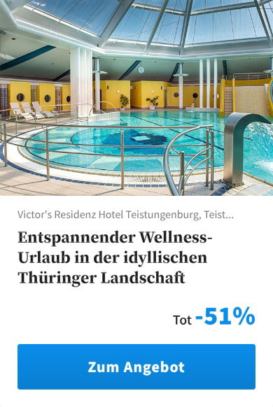Entspannender Wellness-Urlaub in der idyllischen Thüringer Landschaft