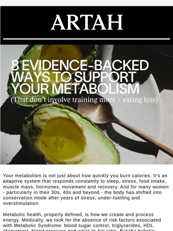 8 Evidence-Backed Ways to Support Your Metabolism