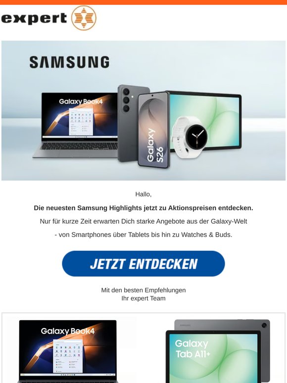 Samsung Highlights jetzt sichern!