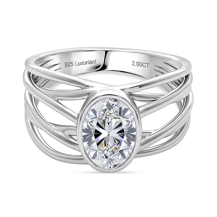Lab Grown Diamond Solitaire Ring