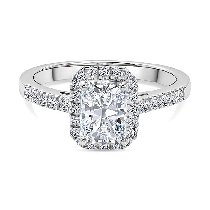 LUXURIANT 1.25 Ct. Lab Grown Diamond Halo Ring
