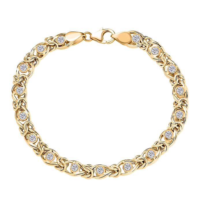 Lab Grown Diamond Byzantine Bracelet