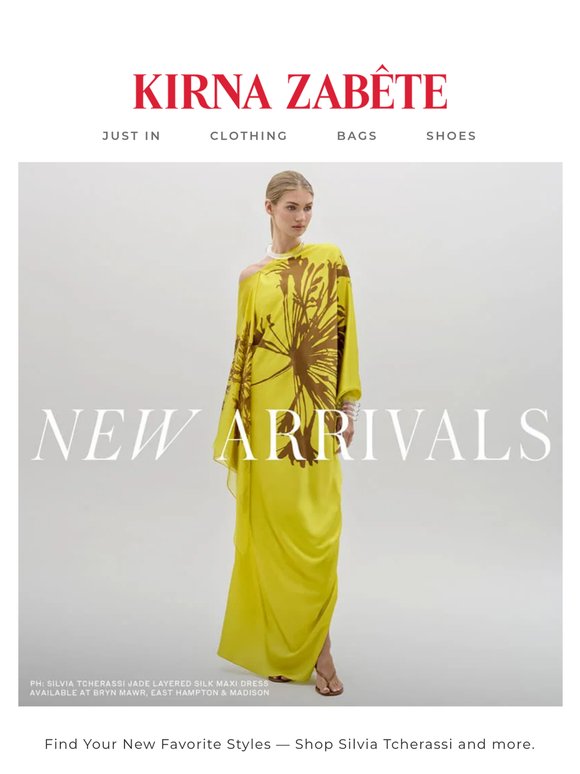 This Just In: New Styles from Silvia Tcherassi and More