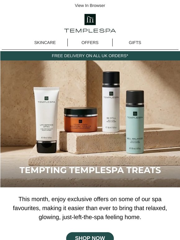 Last chance for this month's offers