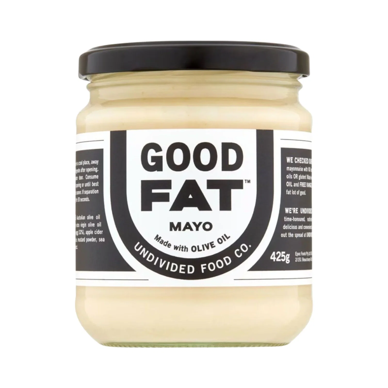 Image of Undivided Food Co Good Fat Mayo Large 425g