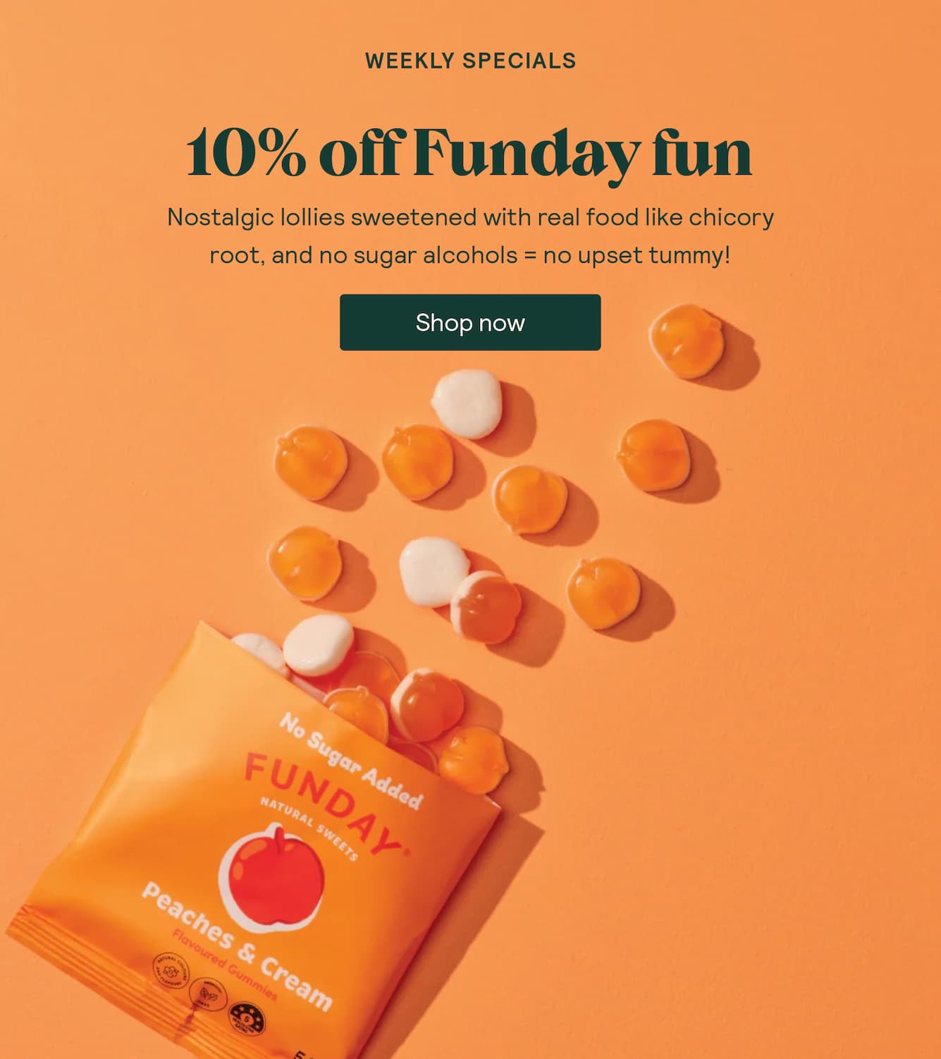 Shop Funday 10% off