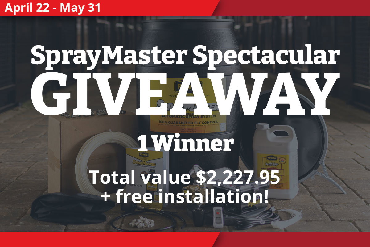 SprayMaster Spectacular Giveaway - Enter Now