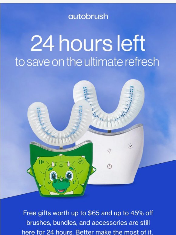 Up to $65 in freebies disappears tomorrow