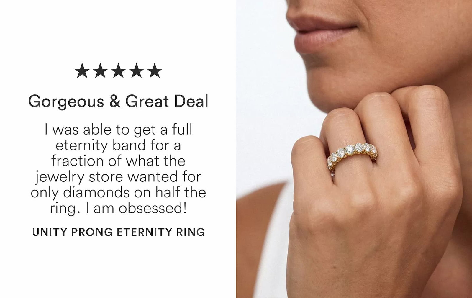 Unity Prong Lab Eternity Band (1.50ct. tw.)